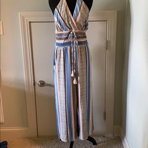 Tassel Halter Jumpsuit